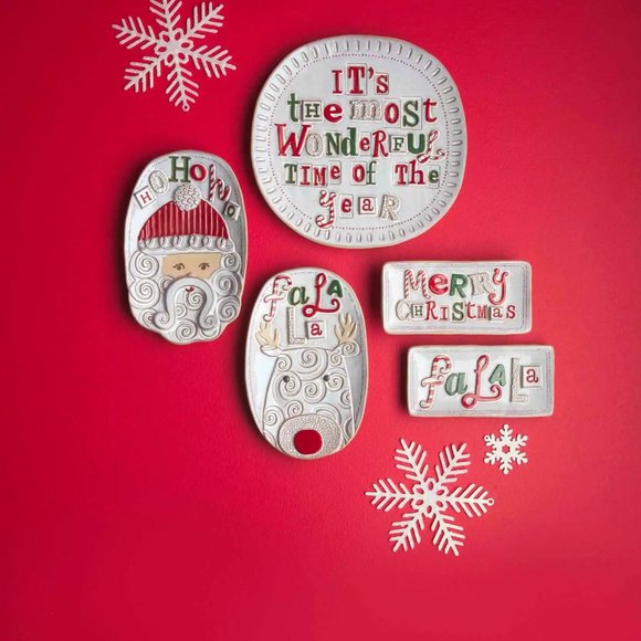 Mud Pie Reindeer SwirlTray/NWT - Picture 2 of 6